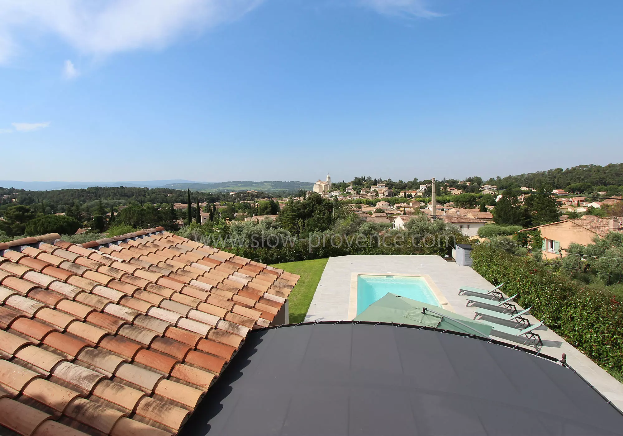 View from the bedrooms