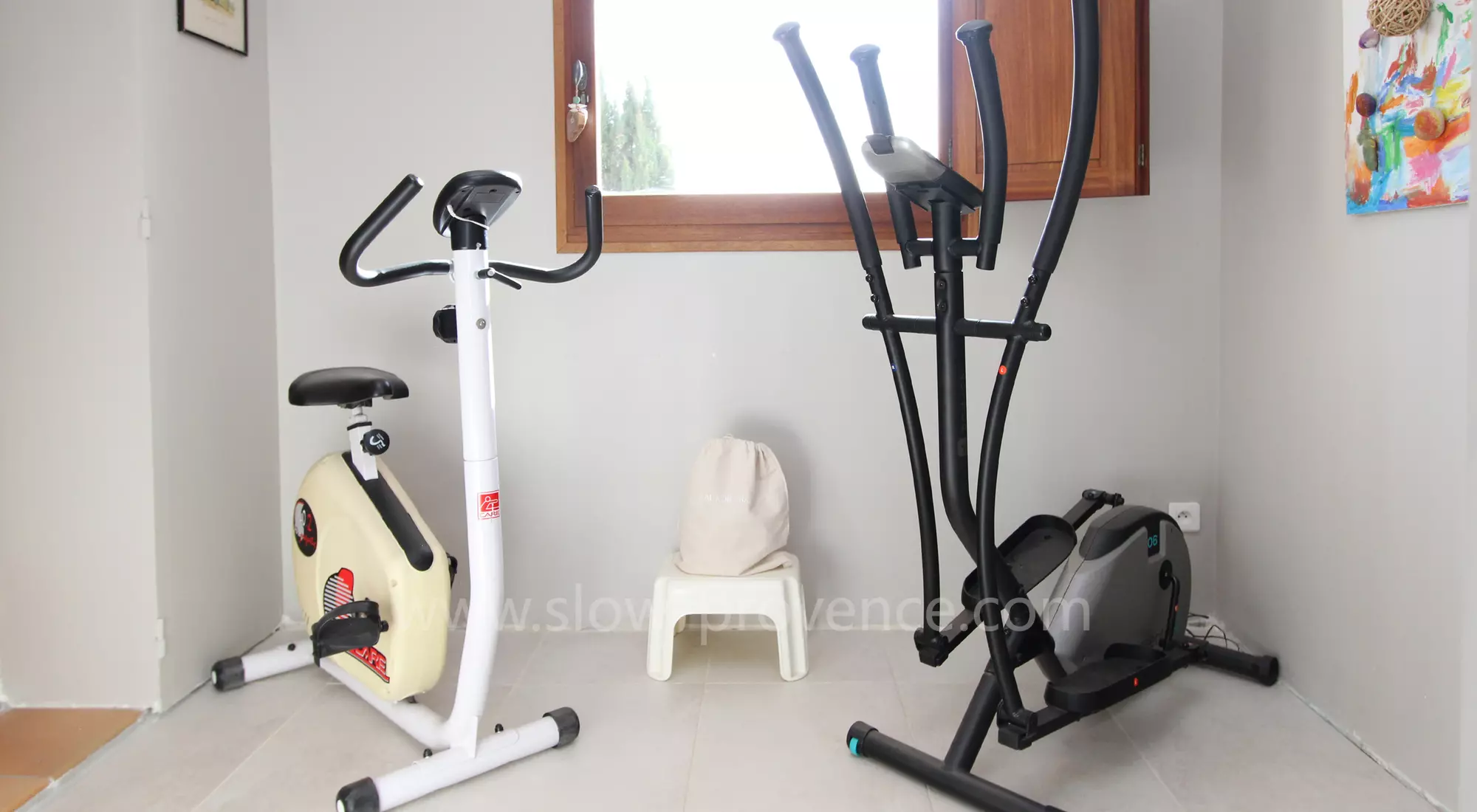 Sport area : in bedroom 2