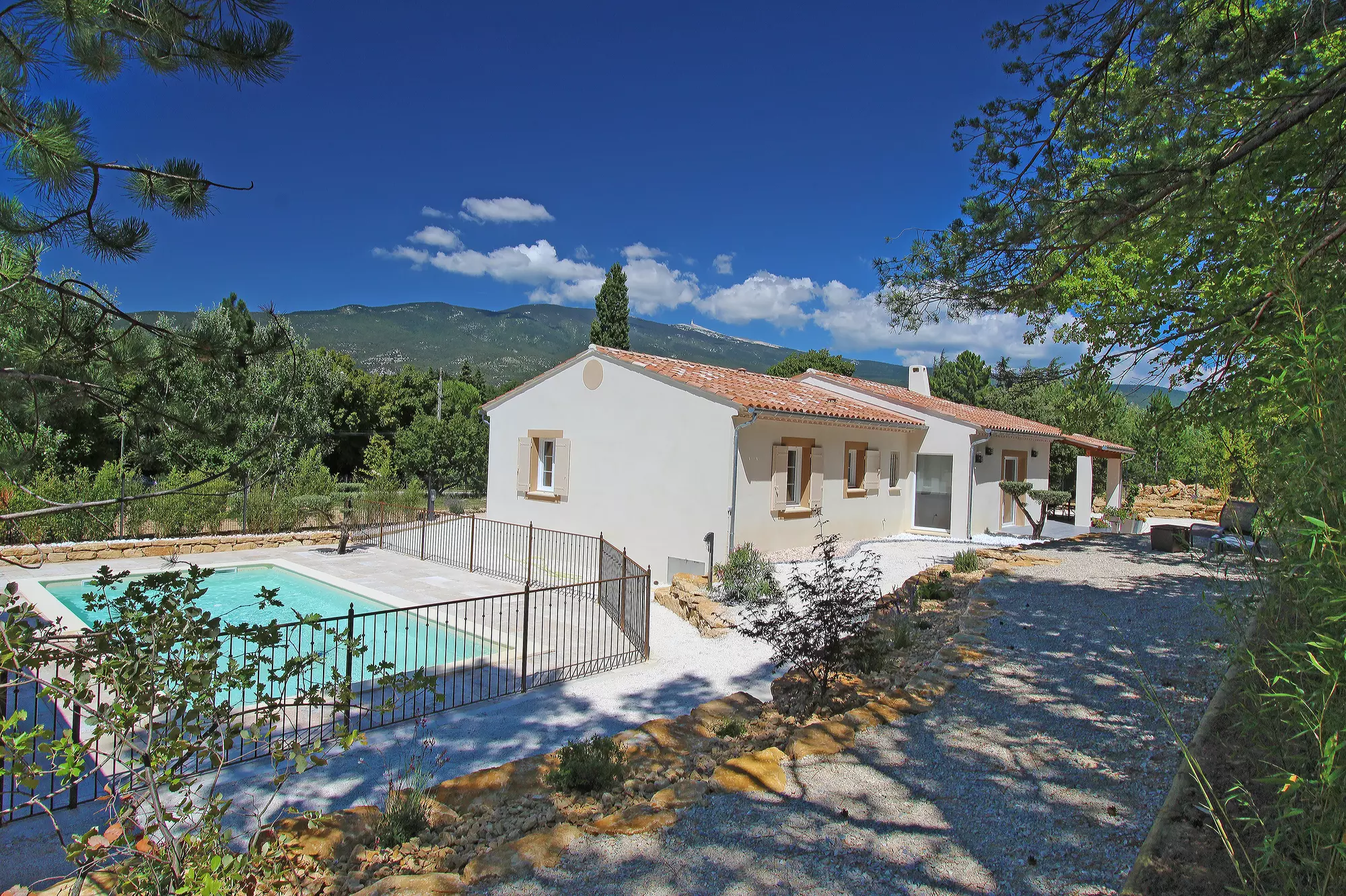 View over Mont Ventoux