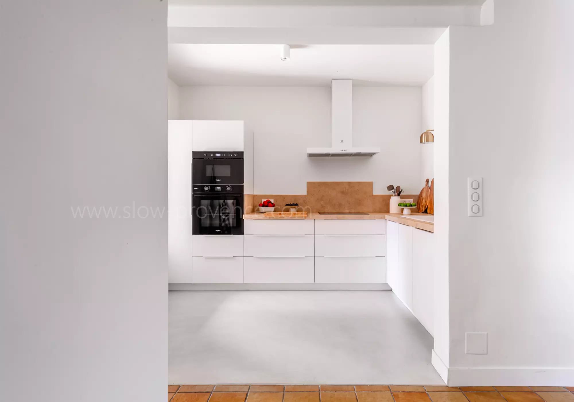 Fully equipped and functional kitchen