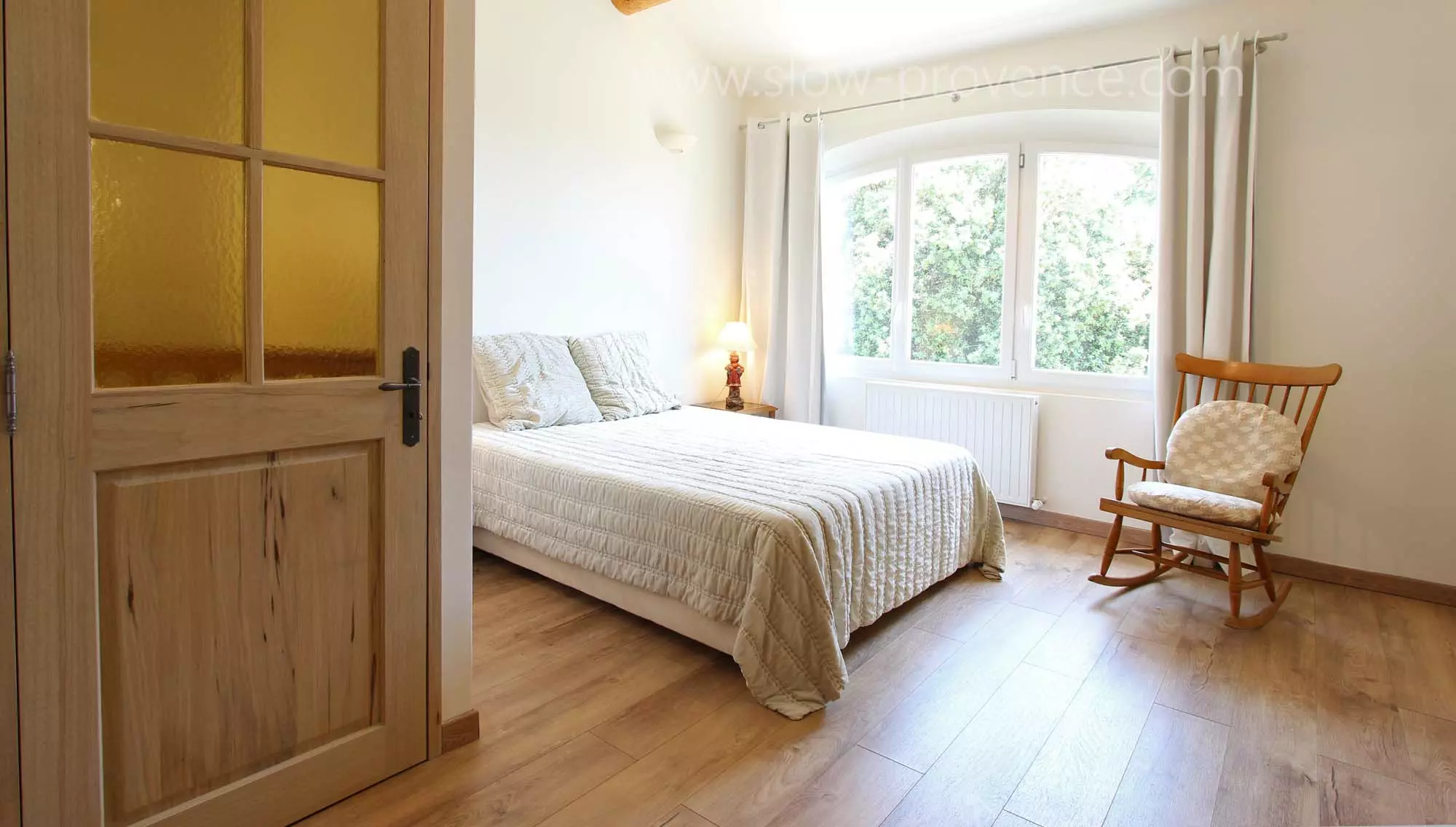 Air-conditioned bedroom on the first floor