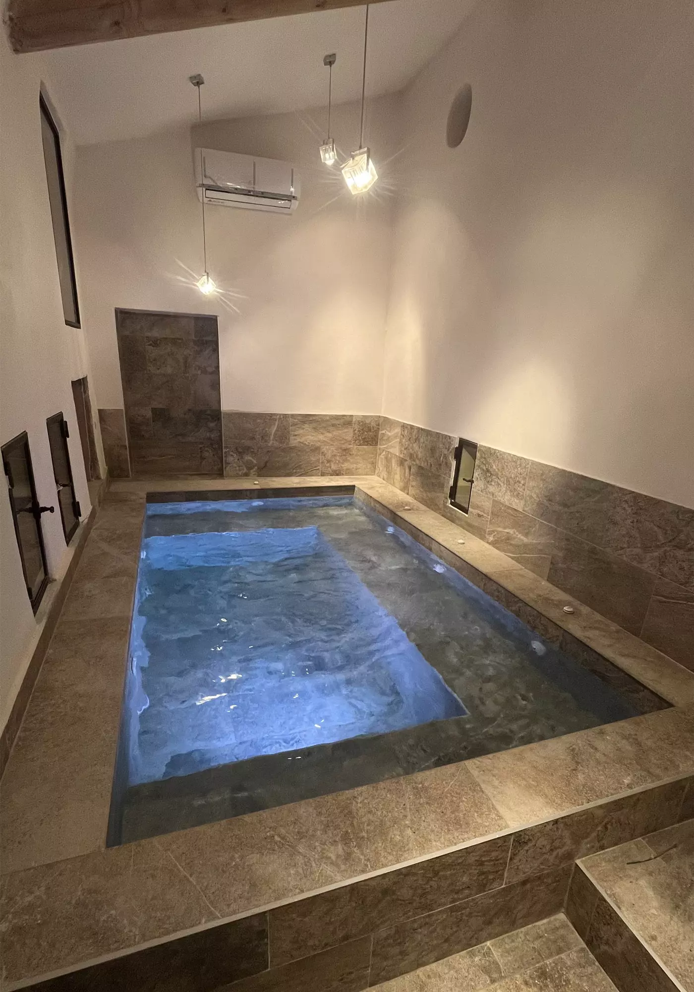 Indoor swimming pool in the relaxation area