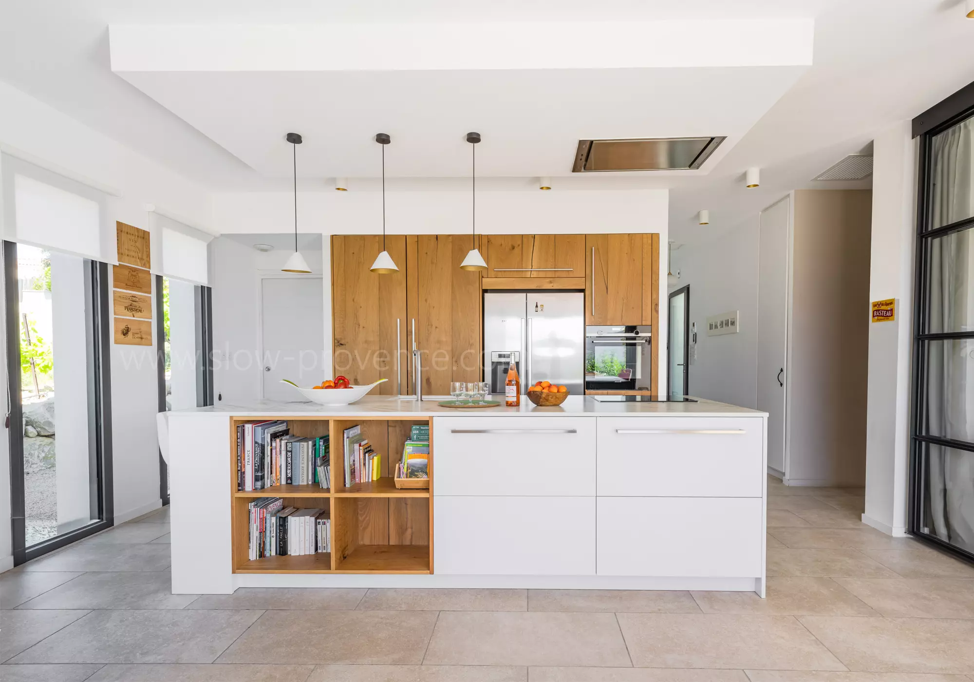 Large bright and modern kitchen