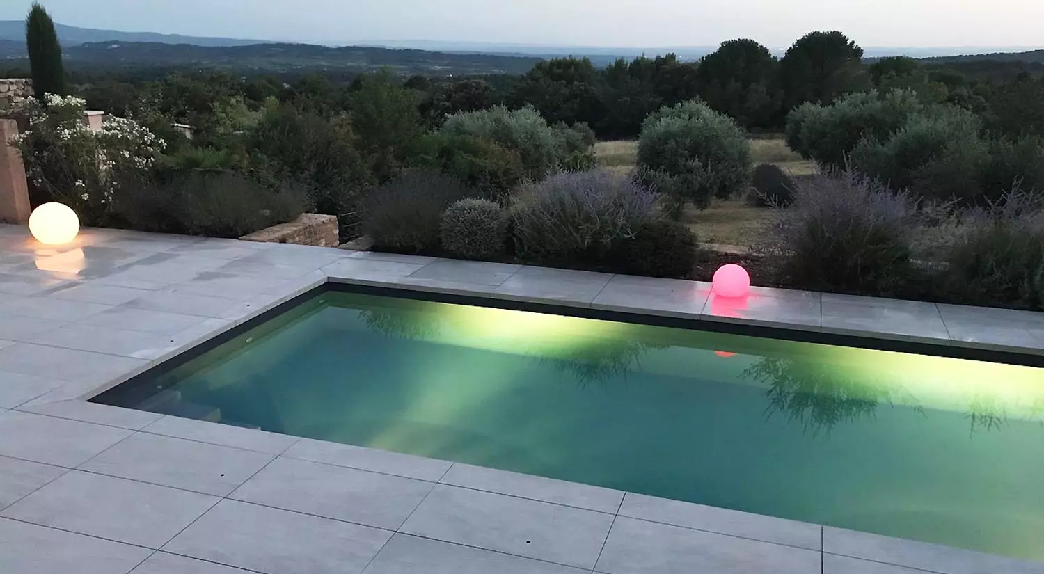 Pool by night