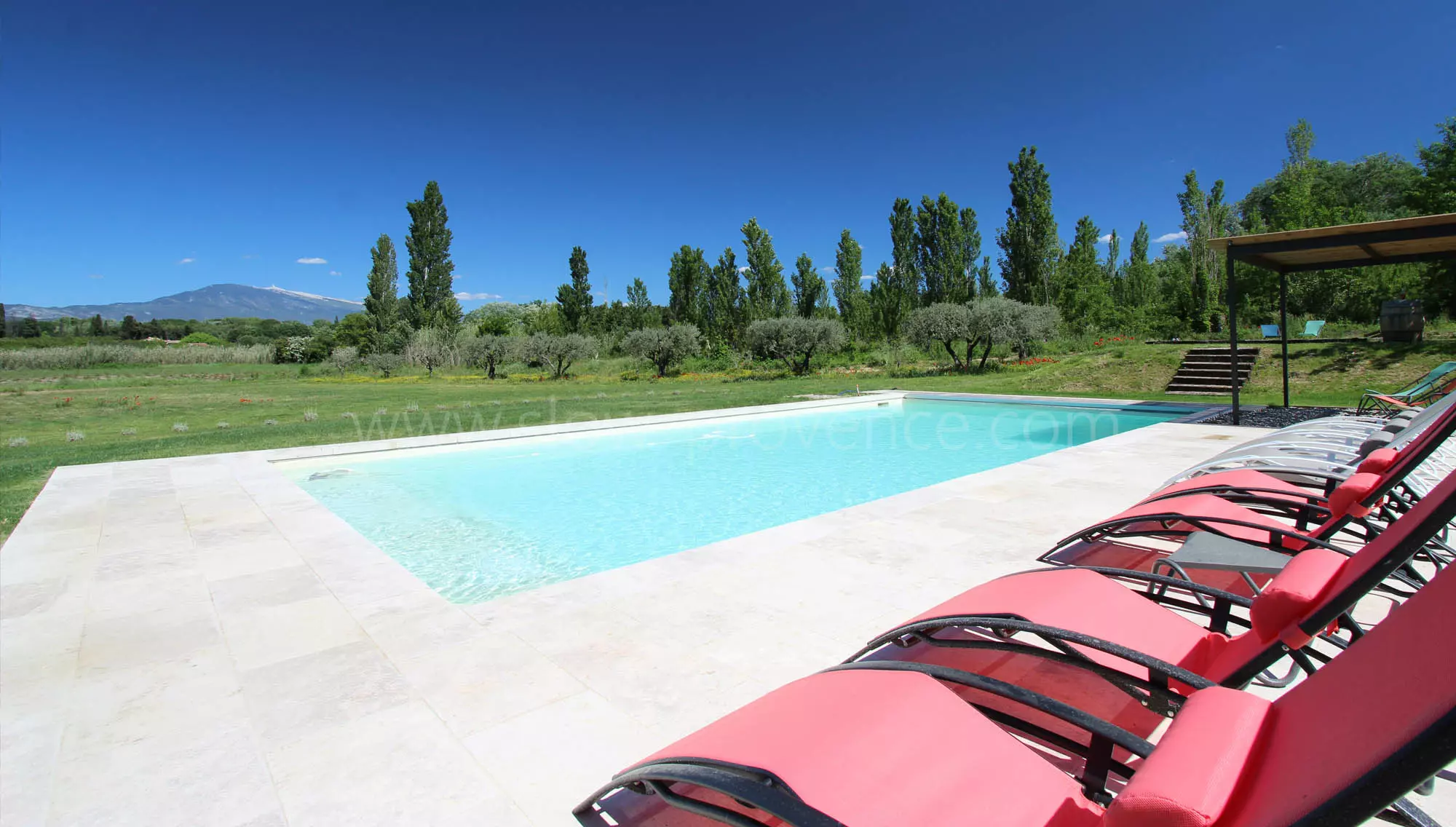 12X6m heated swimming pool with a view