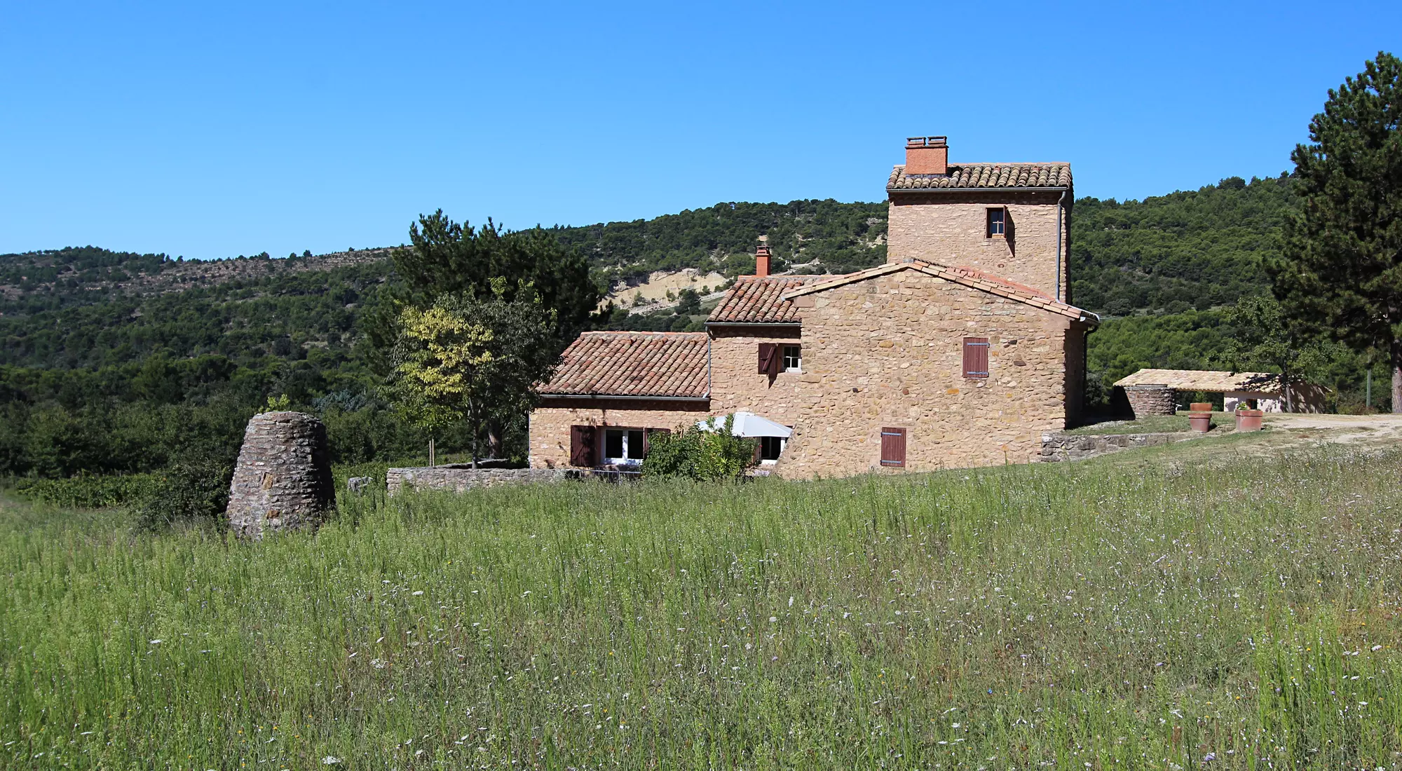 Renovated stone house