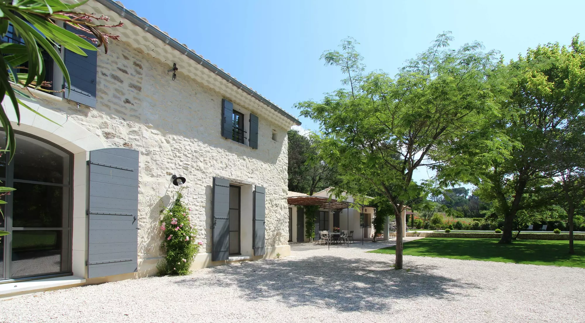 A charming old Provencal farmhouse...