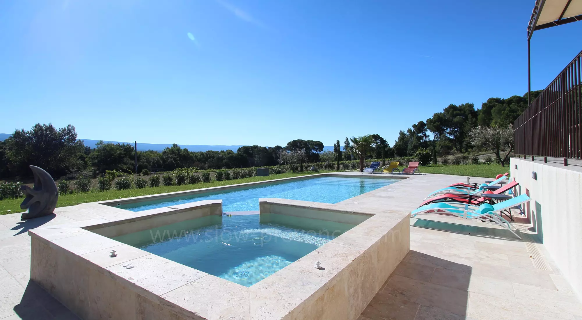 Pool and Jacuzzi