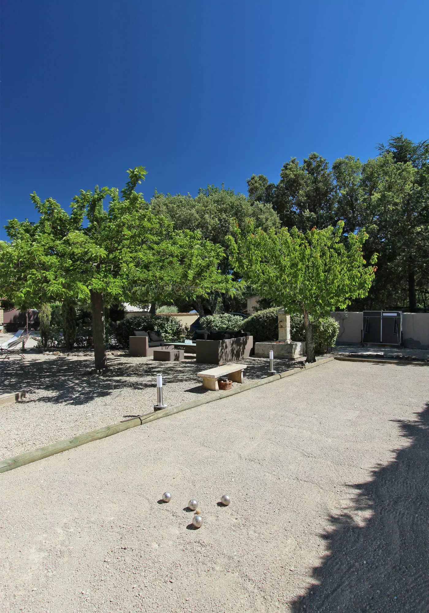 Terrain de pétanque