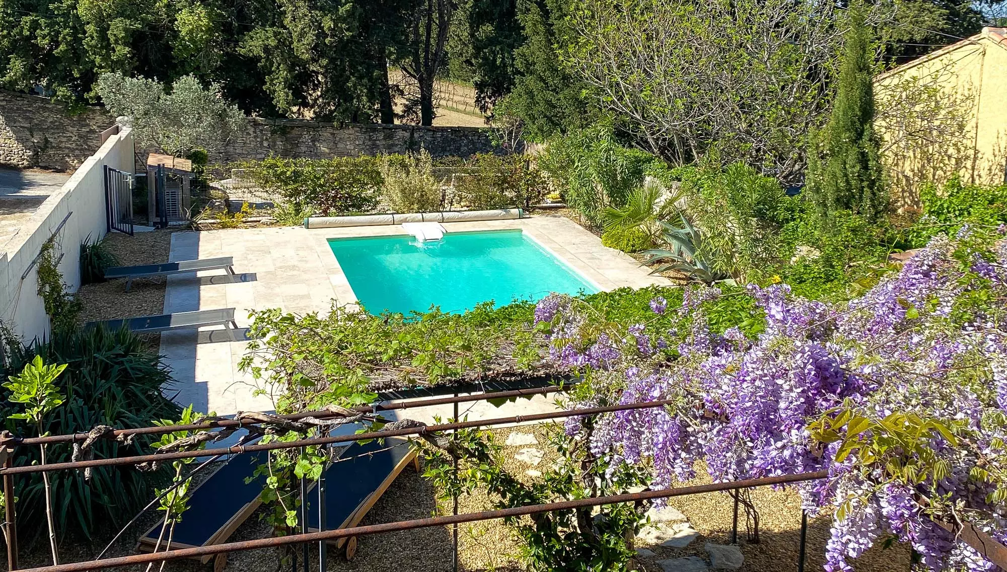 View from the bedrooms